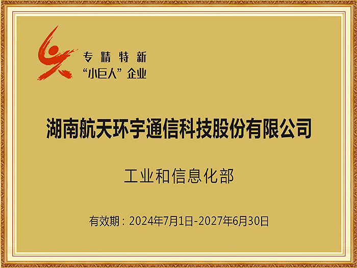 專精特新“小巨人”企業(yè)